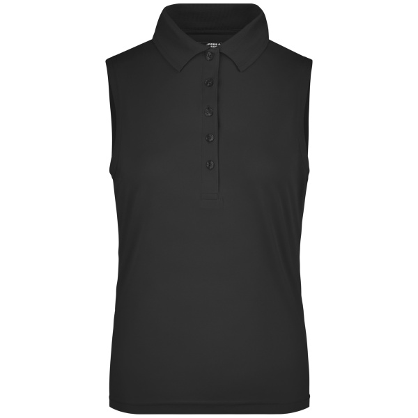 Ladies' Active Polo Sleeveless Miniaturansicht