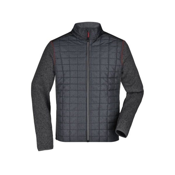 Men's Knitted Hybrid Jacket Miniaturansicht