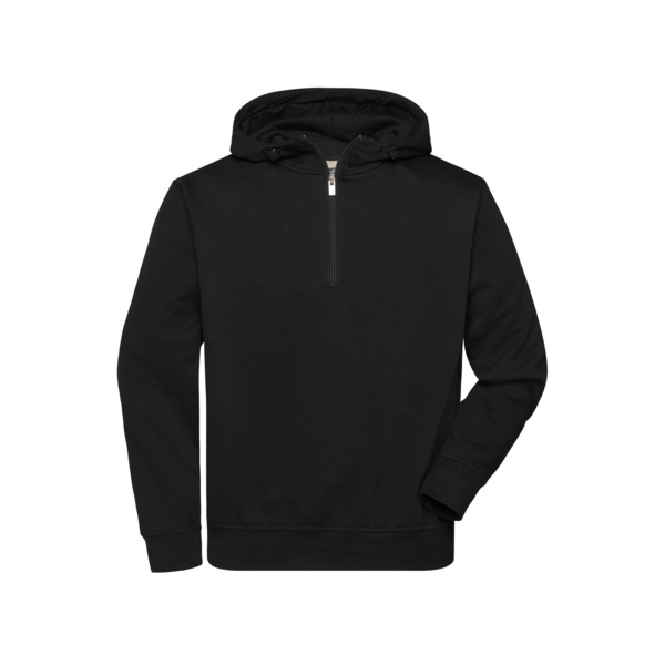 BIO Workwear-Half Zip Hoody Miniaturansicht