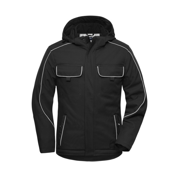 Workwear Softshell Padded Jacket - SOLID - Miniaturansicht