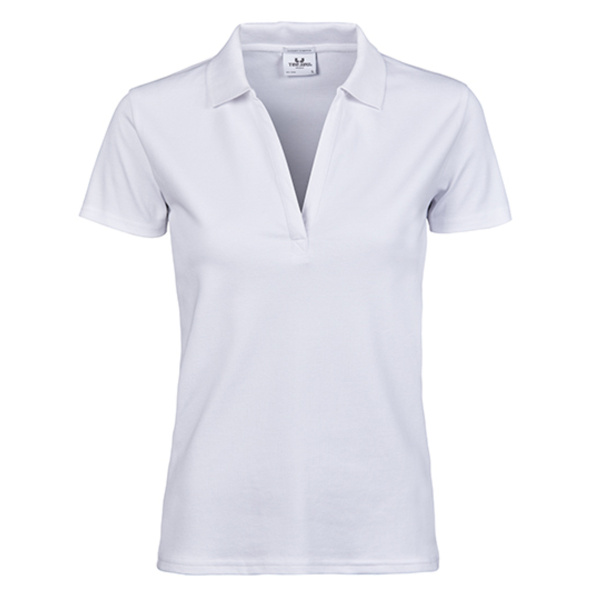 Women´s Luxury Stretch V-Neck Polo Miniaturansicht